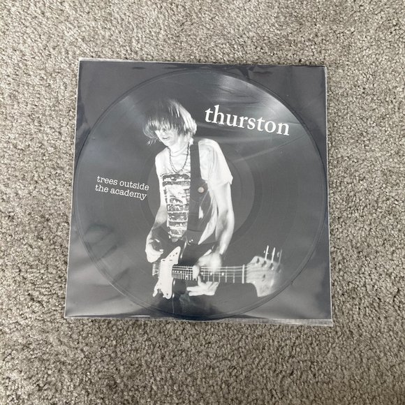 💲SOLD💲 Signed THURSTON MOORE "Trees Outside the Academy" LP Sonic Youth Vinyl - Picture 1 of 3